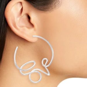 Jenny Bird Love Hoop Earrings